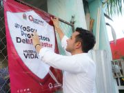Toman protesta las primeras Protectoras del Bienestar en Cancún