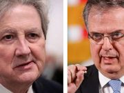 «Es persona non grata e ignorante»; Ebrard responde a senador Kennedy