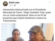Jaguar Negro | Dialogó alcalde de Tulum con periodista amenazado en Chetumal