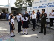A través del programa «Actos Cívicos», gobierno de Lili Campos fomenta valores patrios