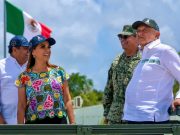 Junto con Presidente de México Mara Lezama supervisa magnas obras en Quintana Roo