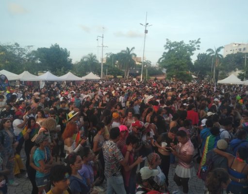 Cientos participan en la marcha «Todxs Somos Pride” en Q. Roo