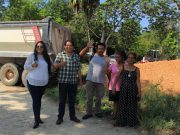 Beneficia Ana Paty Peralta a familias de la colonia Chiapaneca Siglo XXI