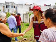 Marybel Villegas contribuye a la recuperación de espacios públicos