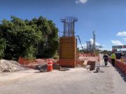 Denuncia Gema tala ilegal en obra de puente sobre la laguna Nichupté