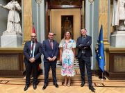 Representa con orgullo a México Marybel Villegas en la Asamblea del Eurolat