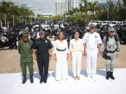 Respalda Ana Paty Peralta entrega de patrullas y equipo para redoblar la seguridad con la gobernadora