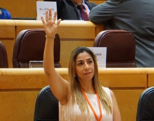 Defiende Marybel Villegas visión transformadora del presidente López Obrador en Eurolat