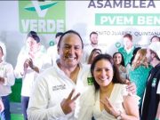 Nombran a Juan Carrillo como delegado del CEN del PVEM en Quintana Roo
