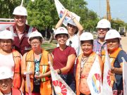 Da banderazo Ana Paty Peralta a inicio de obras en la avenida Orquídeas