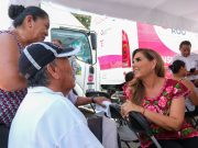 Con Caravanas de Salud lleva Mara Lezama atención gratuita a población vulnerable de Isla Mujeres