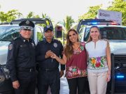 Entrega Mara Lezama 15 nuevas unidades para reforzar la seguridad de Isla Mujeres