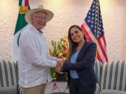Mara Lezama se reune con Ken Salazar y estrecha lazos de cooperación con Estados Unidos