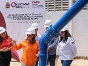 Inaugura Mara Lezama planta desalinizadora en Tulum