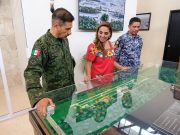 Trabaja Mara Lezama estrategia de inauguración del Aeropuerto de Tulum con responsables de obra