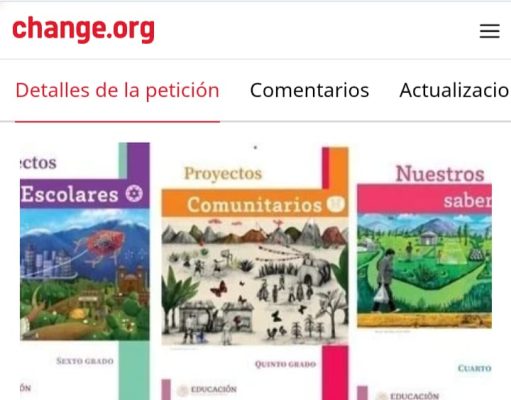 Ciudadanos buscan sumar firmas en contra de la distribución de libros de texto gratuito