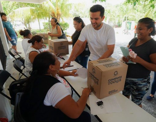 Reconocen trabajo del Secretario de Bienestar, Pablo Bustamante