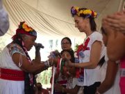 Entregan bastón de mando a Sheinbaum en Xochimilco