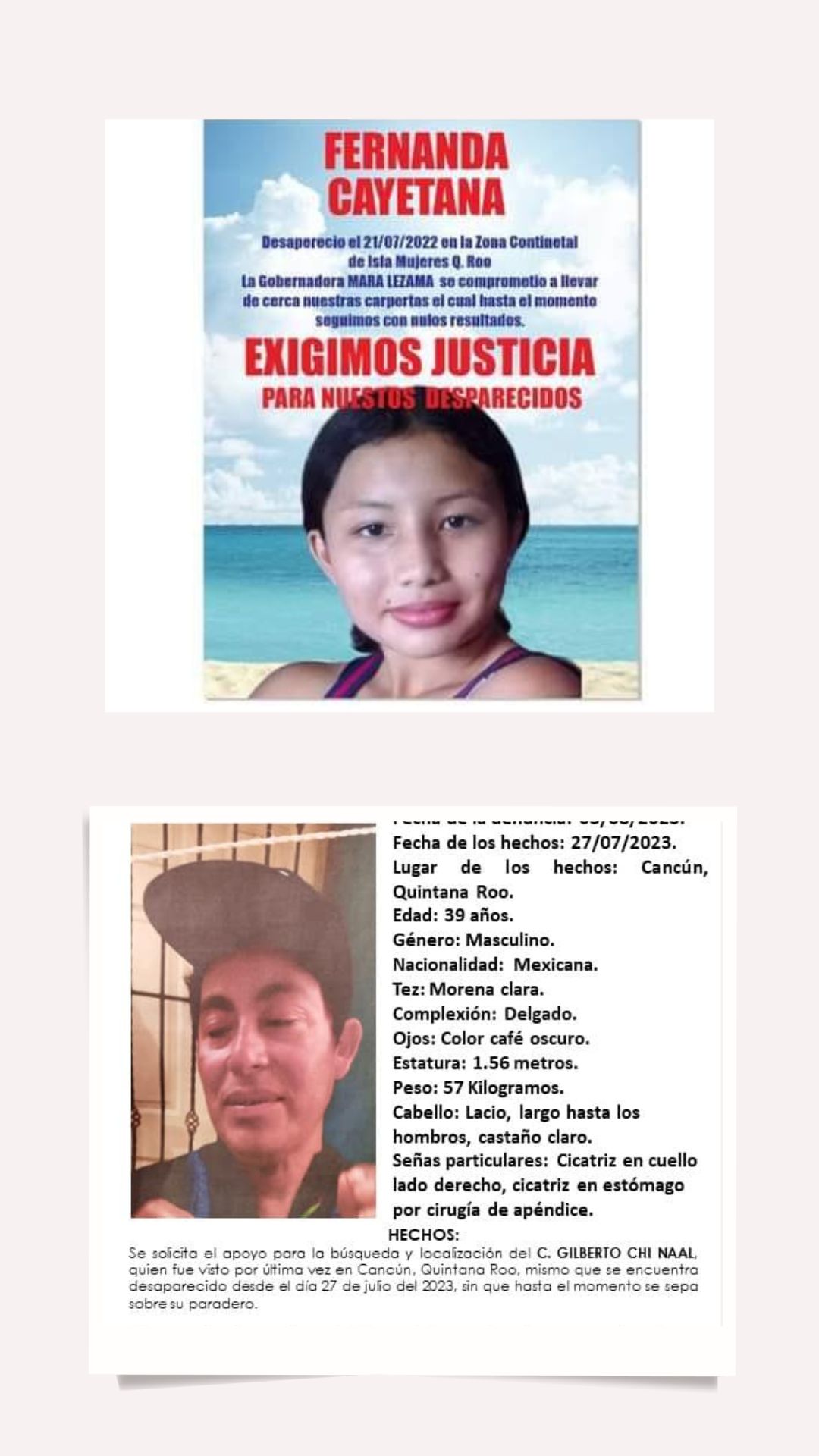 Desaparecidos (2)