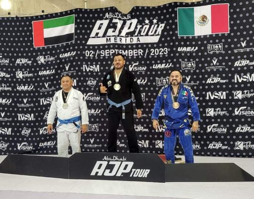 Gana quintanarroense torneo internacional de Jiu Jitso