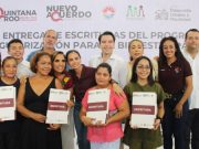 Ana Paty junto a Mara dan certeza jurídica a 64 familias que reciben escrituras de sus viviendas