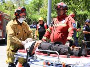 Lili Campos fortalece al cuerpo de bomberos de Solidaridad con capacitación