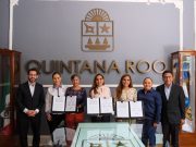 Firma Mara Lezama acuerdo solidario en contra de la explotación sexual en el turismo de Quintana Roo