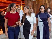 Marybel Villegas y la gobernadora Mara Lezama participan en aniversario del Cecyte