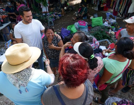 Reconocen trabajo en territorio del secretario de Bienestar, Pablo Bustamente