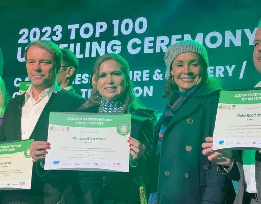 Recibe Playa del Carmen premio mundial como destino sustentable