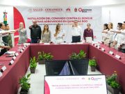 Instala Mara Lezama Comando contra el Dengue en Quintana Roo