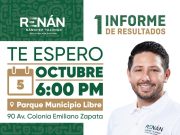 Rinde mañana Renán Sánchez su primer informe de resultados en Cozumel