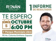 Rinde mañana Renán Sánchez su primer informe de resultados en Cozumel