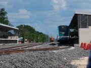 Recorre AMLO inauguración del Tren Maya en su visita a Q. Roo