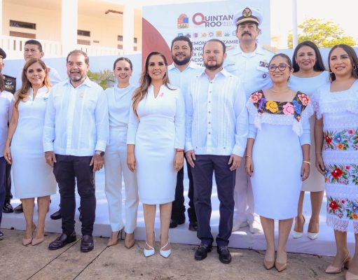 Respalda Ana Paty Peralta la transformación de Q. Roo a 49 años de su fundación