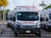 Realiza Mara Lezama histórica entrega de 30 ambulancias para el servicio de salud de las y los quintanarroenses