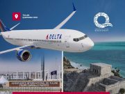 Anuncia Delta Airlines primera ruta internacional a nuevo aeropuerto de Tulum
