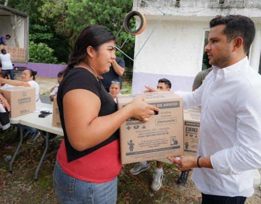 Más de 35 mil quintanarroenses beneficiados por el programa «Comemos Tod@s»: Pablo Bustamante