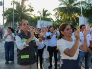 Da salida Mara Lezama al envío a Guerrero de 50 toneladas de ayuda humanitaria