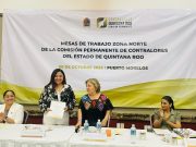 Recibe Puerto Morelos la «Mesa de trabajo de la Comisión Permanente de Contralores de Quintana Roo»