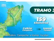 Concluido el Tramo 3 del Tren Maya, consta de 159 km de vía