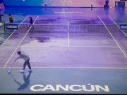 Mal clima retrasa las finales de la WTA en Cancún
