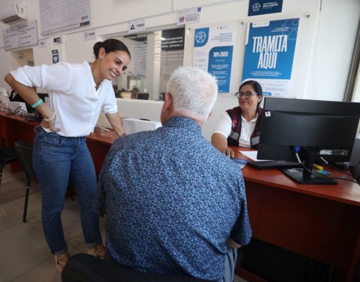 Realizan más de 45 mil gestiones en Ventanilla Única de Trámites y Servicios, destaca Ana Paty Peralta