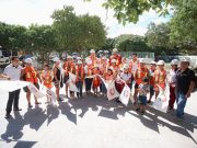 Regresa Ana Paty Peralta a la supermanzana 227 y cumple con mejoramiento del parque