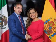 Se reúnen Mara Lezama y el embajador de España, Juan Duarte, para impulsar crecimiento de Quintana Roo
