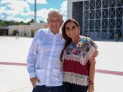 Supervisan AMLO y Mara Lezama avances en el aeropuerto “Felipe Carrillo Puerto” y el Tren Maya