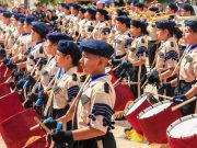 Atestigua Lili Campos desfile por el CXIII Aniversario de la Revolución Mexicana