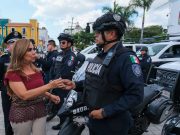 Refuerza Mara Lezama seguridad en Solidaridad con entrega de nuevas patrullas