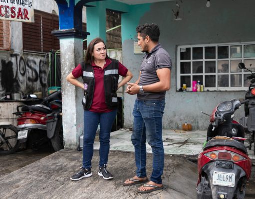 Supervisa Juanita Alonso trabajos de limpieza del sistema pluvial