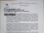 Piden colectivas nombramiento de titular de la CDHEQROO; casi dos años ácefala